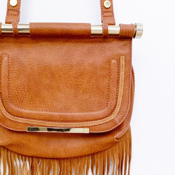 Steve Madden Handbags - Steve Madden Boho Leather Fringe Crossbody